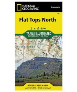 NATIONAL GEO MAPS–flat tops north #150-603293 2