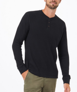 tentree–mens treewaffle henley longsleeve-TCM5552