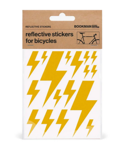 BOOKMAN–reflective stickers flash yellow-528 2