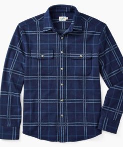 FAIR HARBOR–mens dunewood ultra-stretch flannel-DWF1 2