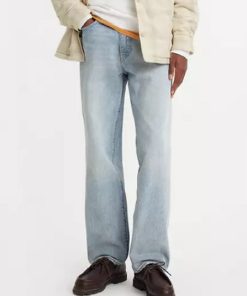 LEVIS PREMIUM–mens 568 loose straight in baby blue essentials-29037-0062 2