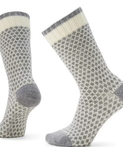 SMARTWOOL-socks-womens everyday popcorn polka dot crew socks-SW001845