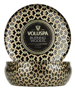 VOLUSPA–voluspa maison noir 3 wick tin candle -822 2