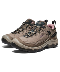 KEEN–womens targhee iv wp in brindle/nostalgia rose-1028993 2