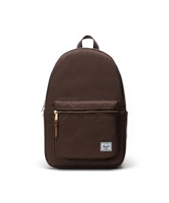 HERSCHEL-backpack-settlement backpack in chocolate brown crosshatch-11407-06339 2