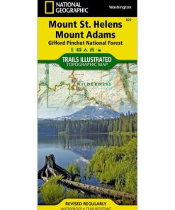 NATIONAL GEO MAPS–national geo maps mt st helens adams #822 washington-603246 2