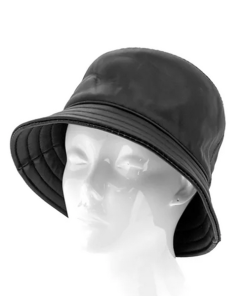 MITCHIES-hat-womens leather bucket hat-HTMK01