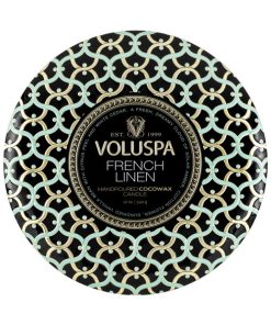 VOLUSPA–voluspa maison noir 3 wick tin candle -822