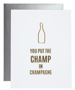 CHEZ GAGNE–champ in champagne card-1426 2