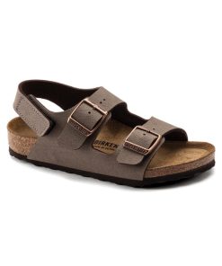 Birkenstock–kids narrow milano hook & loop mocha bb-1019600 2