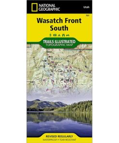 NATIONAL GEOGRAPHIC MAPS–wasatch front south  #701-603142 2