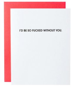 CHEZ GAGNE–fucked without you card-