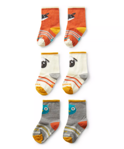 SMARTWOOL-socks-kids toddler trio socks-SW001821