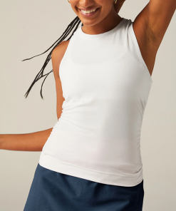 BEYOND YOGA–womens featherweight your fit shirred tank-LWSD4697