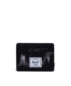 HERSCHEL–charlie cardholder in blurred ikat black-30065-05886 2