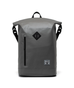 HERSCHEL-backpack-roll top backpack in gargoyle-11194-05643 2