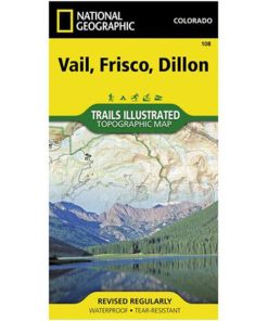 NATIONAL GEO MAPS–national geo maps vail/frisco/dillon #108 colorado-603066 2