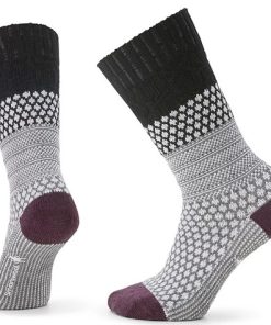 SMARTWOOL-socks-womens everyday popcorn cable crew socks-SW001843