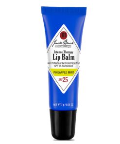 Jack Black–intense therapy lip balm spf 25, pineapple mint, .25 oz-3046 2