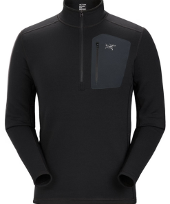 ARCTERYX–mens rho heavyweight zip neck-X000006266