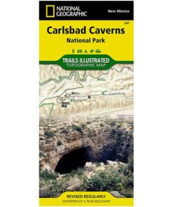 NATIONAL GEO MAPS–national geo maps carlsbad cavern national park #247-603069 2