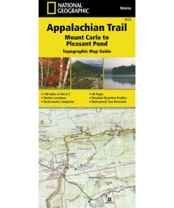 NATIONAL GEO MAPS–appalachain trail – plsnt pond me-603305 2