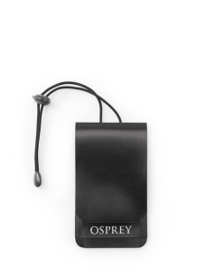 OSPREY PACKS-luggage-osprey luggage tag in black-10004997 2