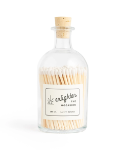 Enlighten The Occasion–apothecary jar with matchsticks-APOTHECARYJARMATCHES 2