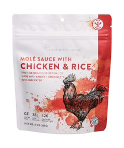 HEATHERS CHOICE–molé sauce with chicken and rice-MOLECHICKENRICE 2