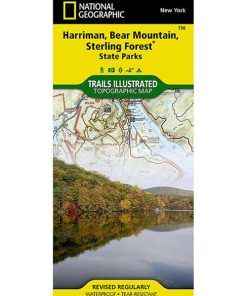 NATIONAL GEOGRAPHIC MAPS–harriman bear mountain sterling forest #756-603181 2