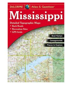 DELORME MAPPING-map-mississippi map-AA-001488-000 2