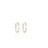 KRIS NATIONS–womens freshwater pearl deatherweight hoop earrings gold filled-E708-G-PRL 3