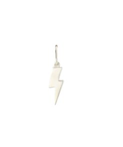 KRIS NATIONS-necklace-lightning bolt charm necklace sterling silver-N950-BOLT-S 2